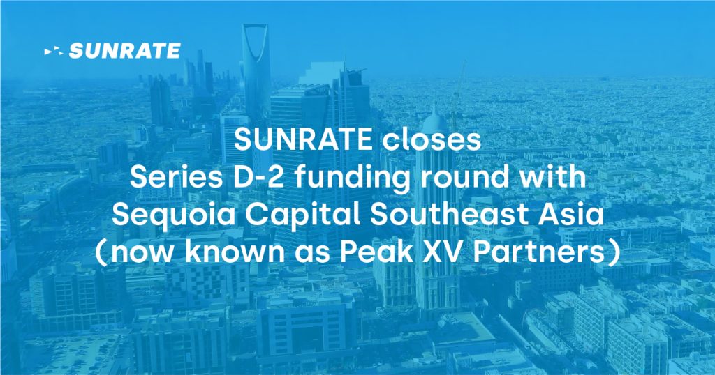 SUNRATE-closes-Series-D-2-funding-round-led-by-Sequoia-Capital-Southeast-Asia-now-known-as-Peak-XV-Partners