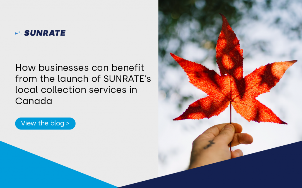 SUNRATE's local collection services in Canada